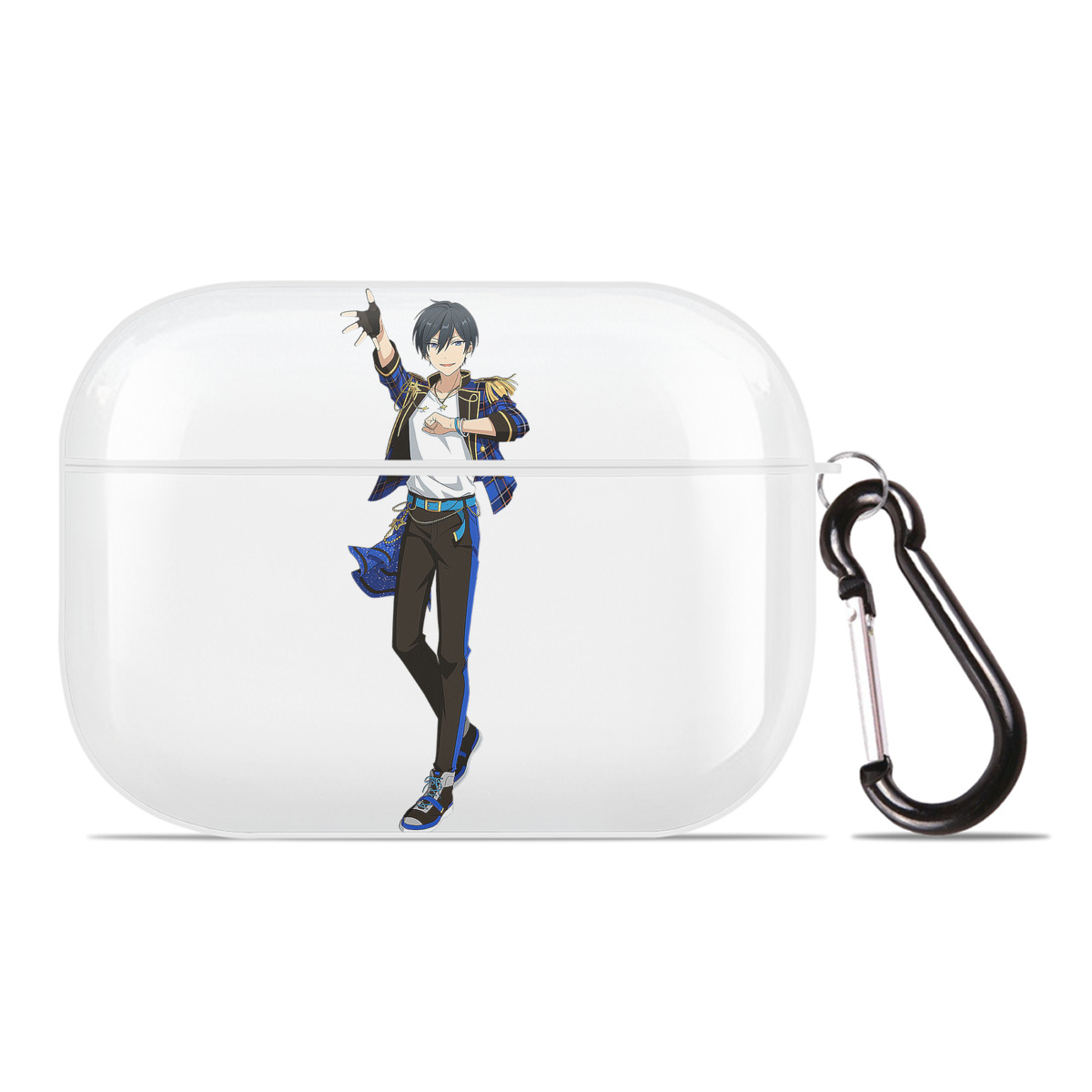（画像用） あんさんぶるスターズ! Ensemble Stars 【AirPods Pro用】ハードシェル保護ケース 耐衝撃・防指紋・カラビナ付き商品仕様