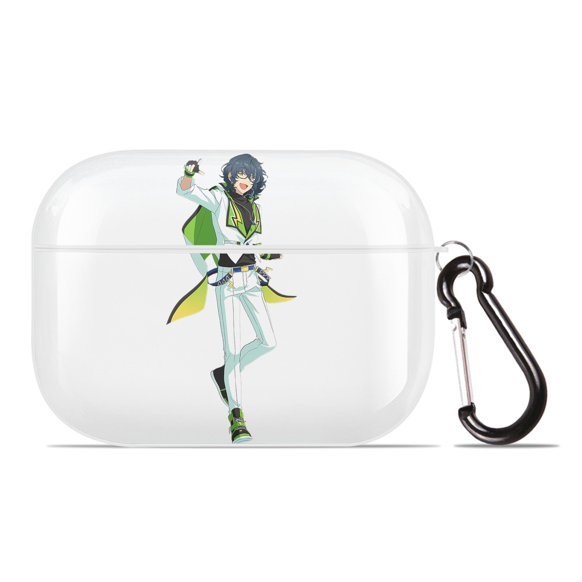 （画像用） あんさんぶるスターズ! Ensemble Stars 【AirPods Pro用】ハードシェル保護ケース 耐衝撃・防指紋・カラビナ付き商品仕様