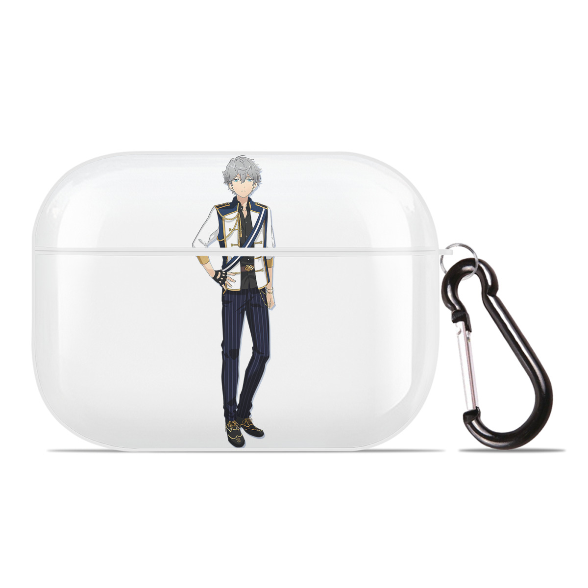 （画像用） あんさんぶるスターズ! Ensemble Stars 【AirPods Pro用】ハードシェル保護ケース 耐衝撃・防指紋・カラビナ付き商品仕様
