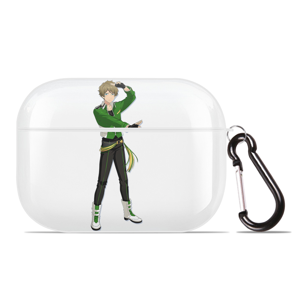 （画像用） あんさんぶるスターズ! Ensemble Stars 【AirPods Pro用】ハードシェル保護ケース 耐衝撃・防指紋・カラビナ付き商品仕様
