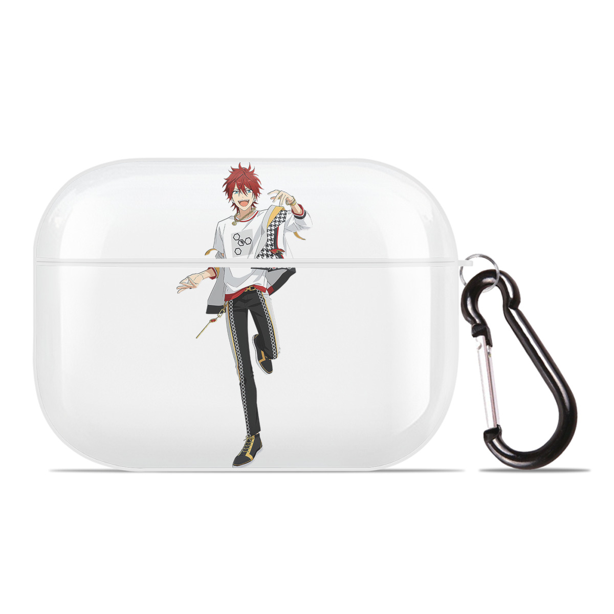 （画像用） あんさんぶるスターズ! Ensemble Stars 【AirPods Pro用】ハードシェル保護ケース 耐衝撃・防指紋・カラビナ付き商品仕様