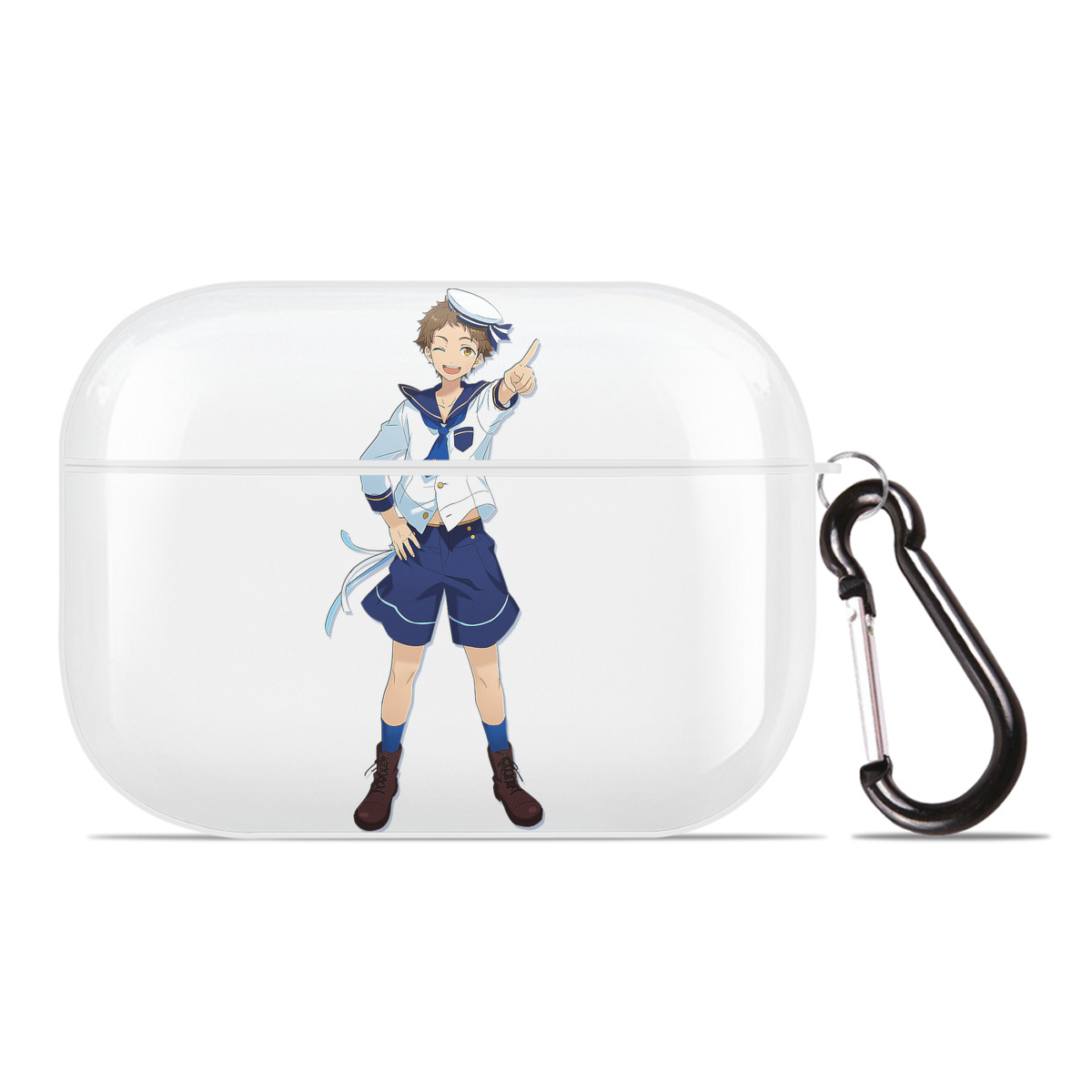 （画像用） あんさんぶるスターズ! Ensemble Stars 【AirPods Pro用】ハードシェル保護ケース 耐衝撃・防指紋・カラビナ付き商品仕様