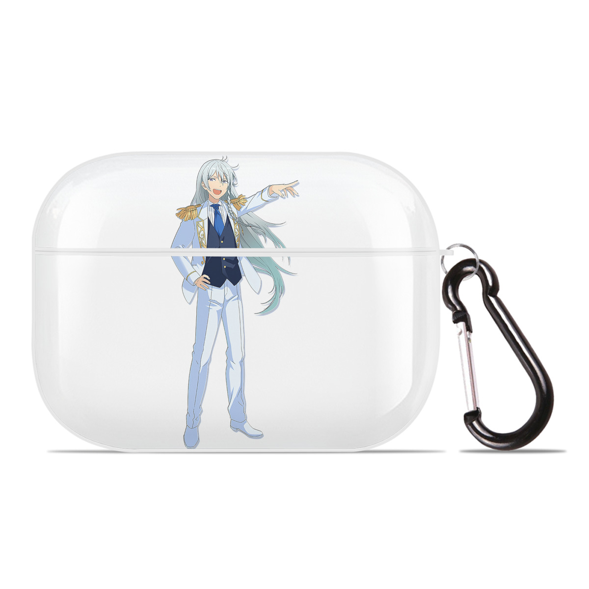 （画像用） あんさんぶるスターズ! Ensemble Stars 【AirPods Pro用】ハードシェル保護ケース 耐衝撃・防指紋・カラビナ付き商品仕様