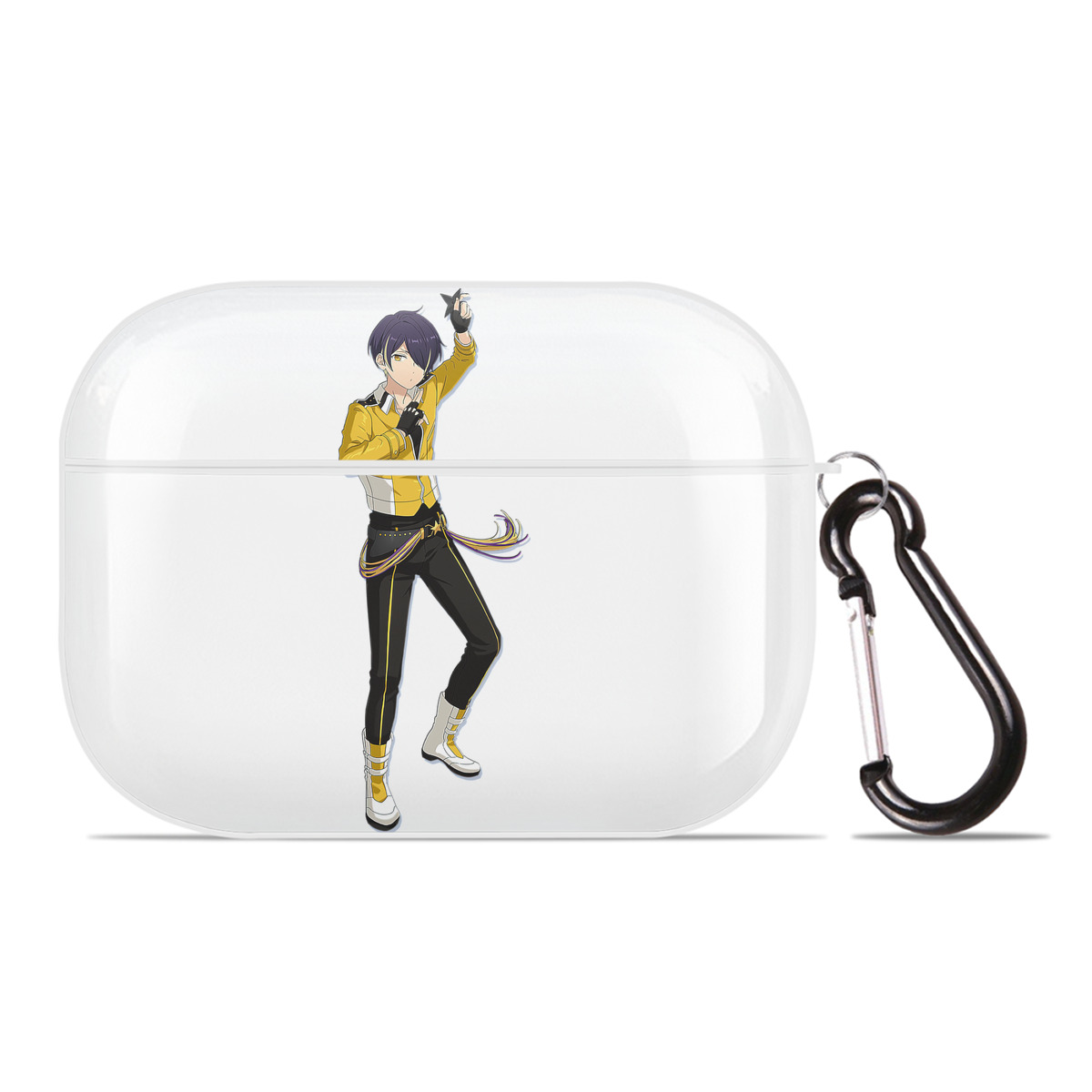 （画像用） あんさんぶるスターズ! Ensemble Stars 【AirPods Pro用】ハードシェル保護ケース 耐衝撃・防指紋・カラビナ付き商品仕様