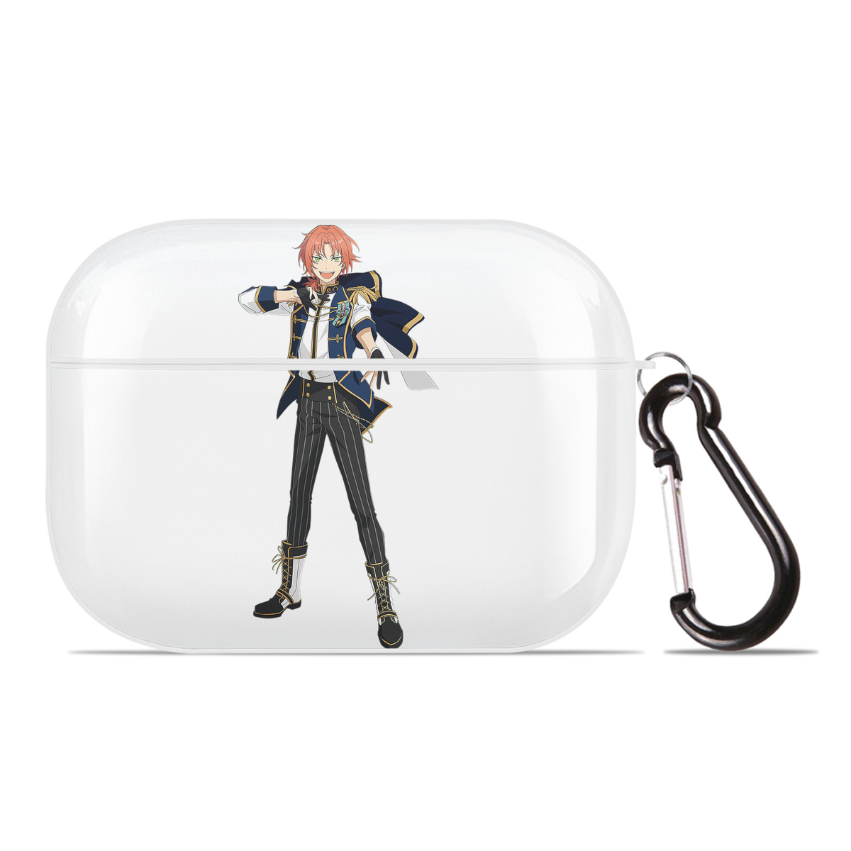 （画像用） あんさんぶるスターズ! Ensemble Stars 【AirPods Pro用】ハードシェル保護ケース 耐衝撃・防指紋・カラビナ付き商品仕様