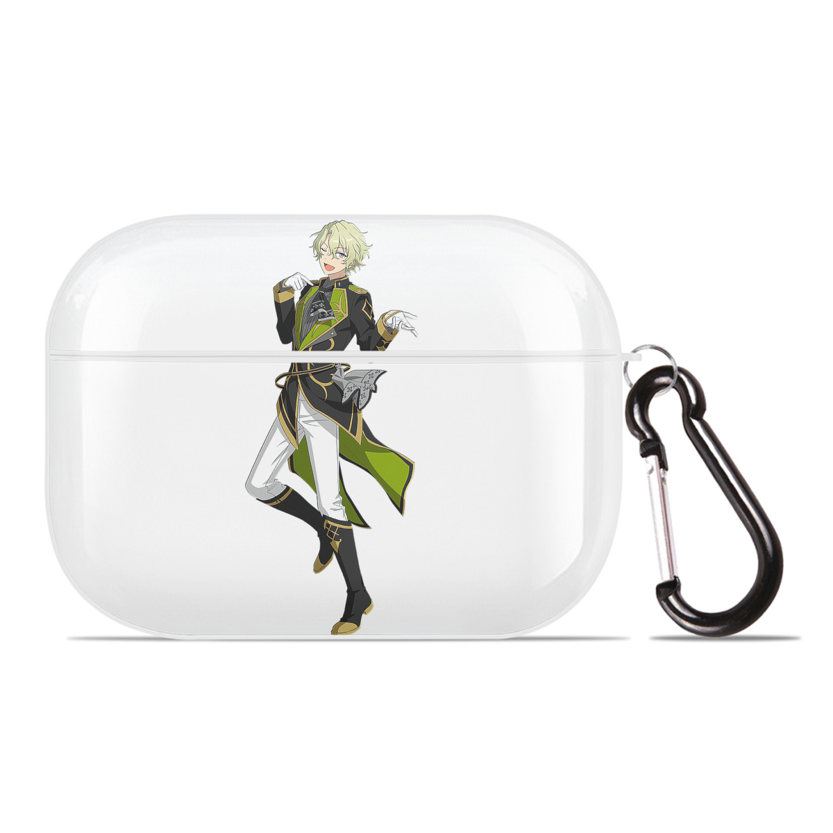 （画像用） あんさんぶるスターズ! Ensemble Stars 【AirPods Pro用】ハードシェル保護ケース 耐衝撃・防指紋・カラビナ付き商品仕様