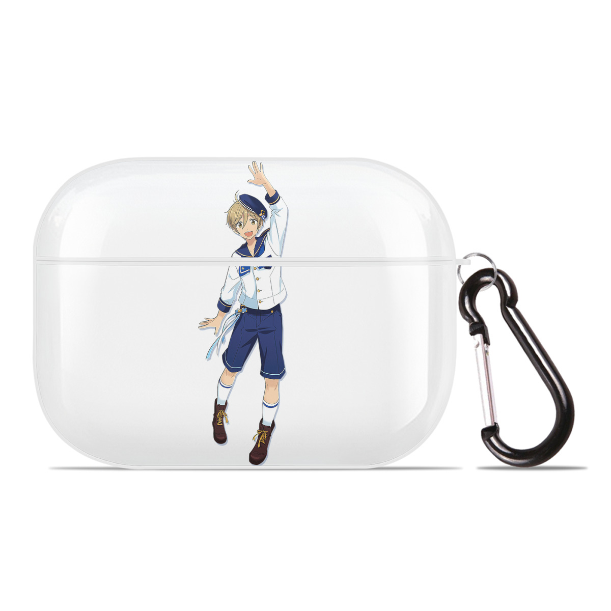 （画像用） あんさんぶるスターズ! Ensemble Stars 【AirPods Pro用】ハードシェル保護ケース 耐衝撃・防指紋・カラビナ付き商品仕様