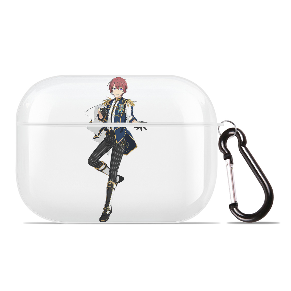 （画像用） あんさんぶるスターズ! Ensemble Stars 【AirPods Pro用】ハードシェル保護ケース 耐衝撃・防指紋・カラビナ付き商品仕様