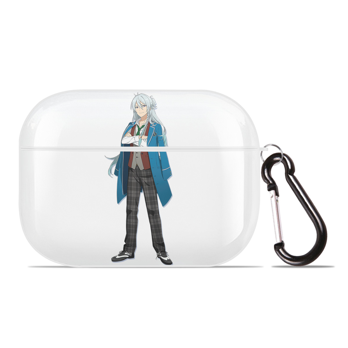 （画像用） あんさんぶるスターズ! Ensemble Stars 【AirPods Pro用】ハードシェル保護ケース 耐衝撃・防指紋・カラビナ付き商品仕様