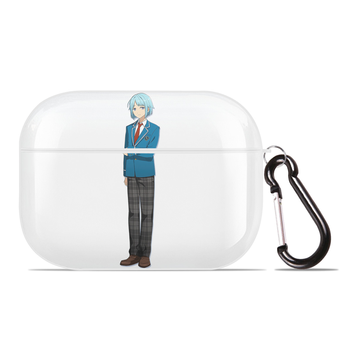 （画像用） あんさんぶるスターズ! Ensemble Stars 【AirPods Pro用】ハードシェル保護ケース 耐衝撃・防指紋・カラビナ付き商品仕様