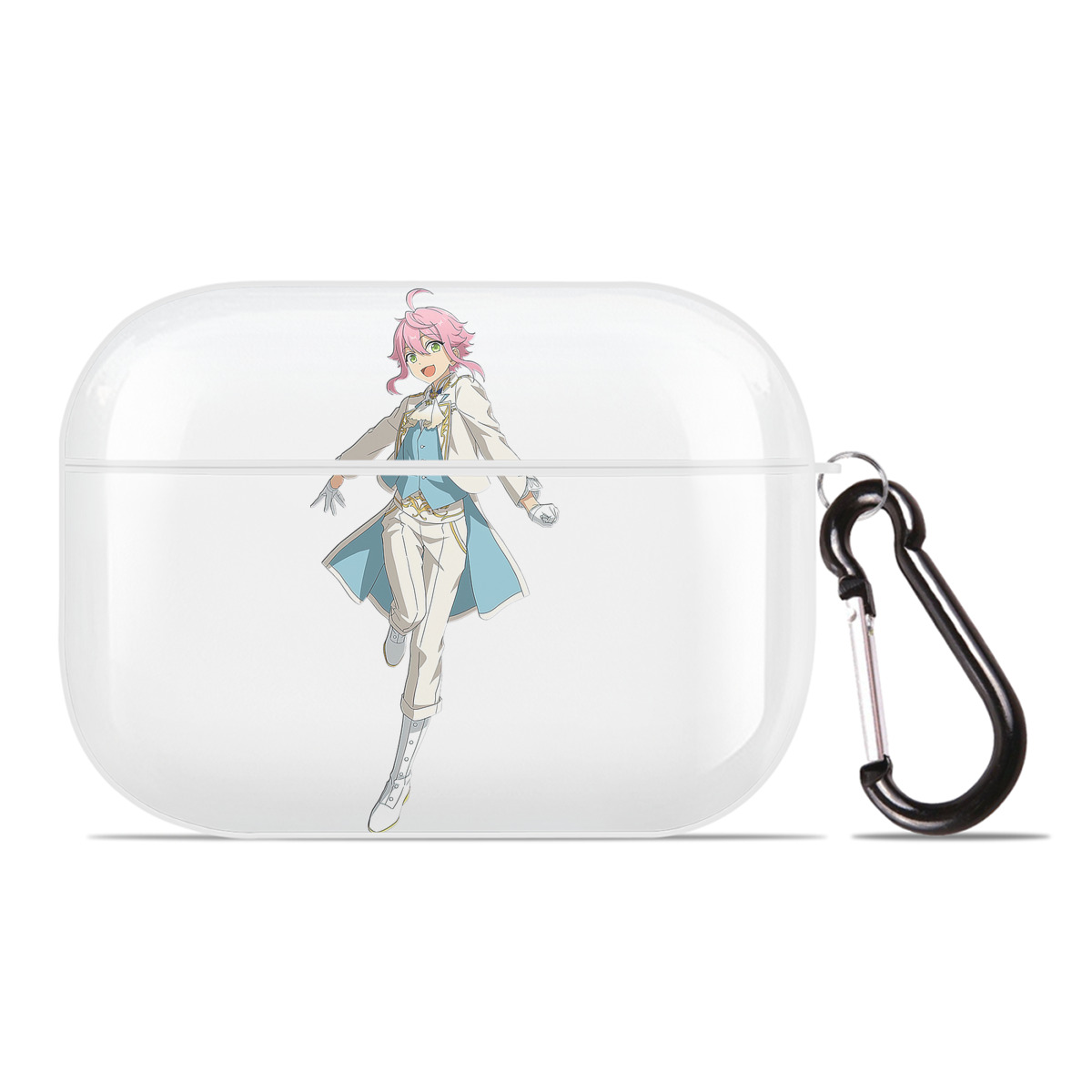（画像用） あんさんぶるスターズ! Ensemble Stars 【AirPods Pro用】ハードシェル保護ケース 耐衝撃・防指紋・カラビナ付き商品仕様
