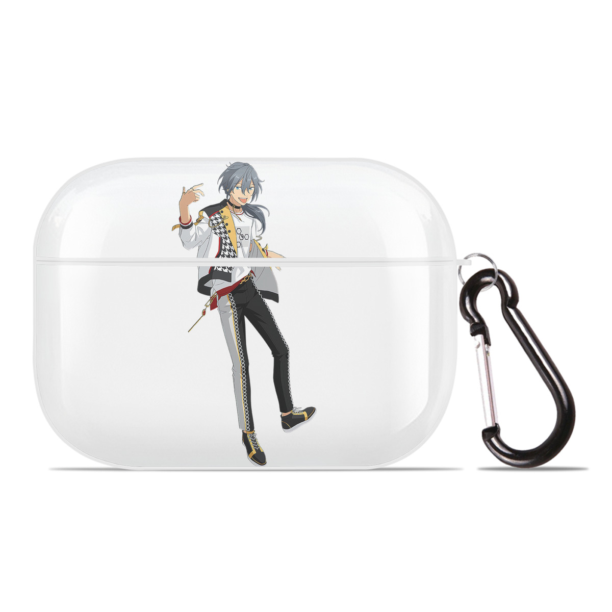 （画像用） あんさんぶるスターズ! Ensemble Stars 【AirPods Pro用】ハードシェル保護ケース 耐衝撃・防指紋・カラビナ付き商品仕様