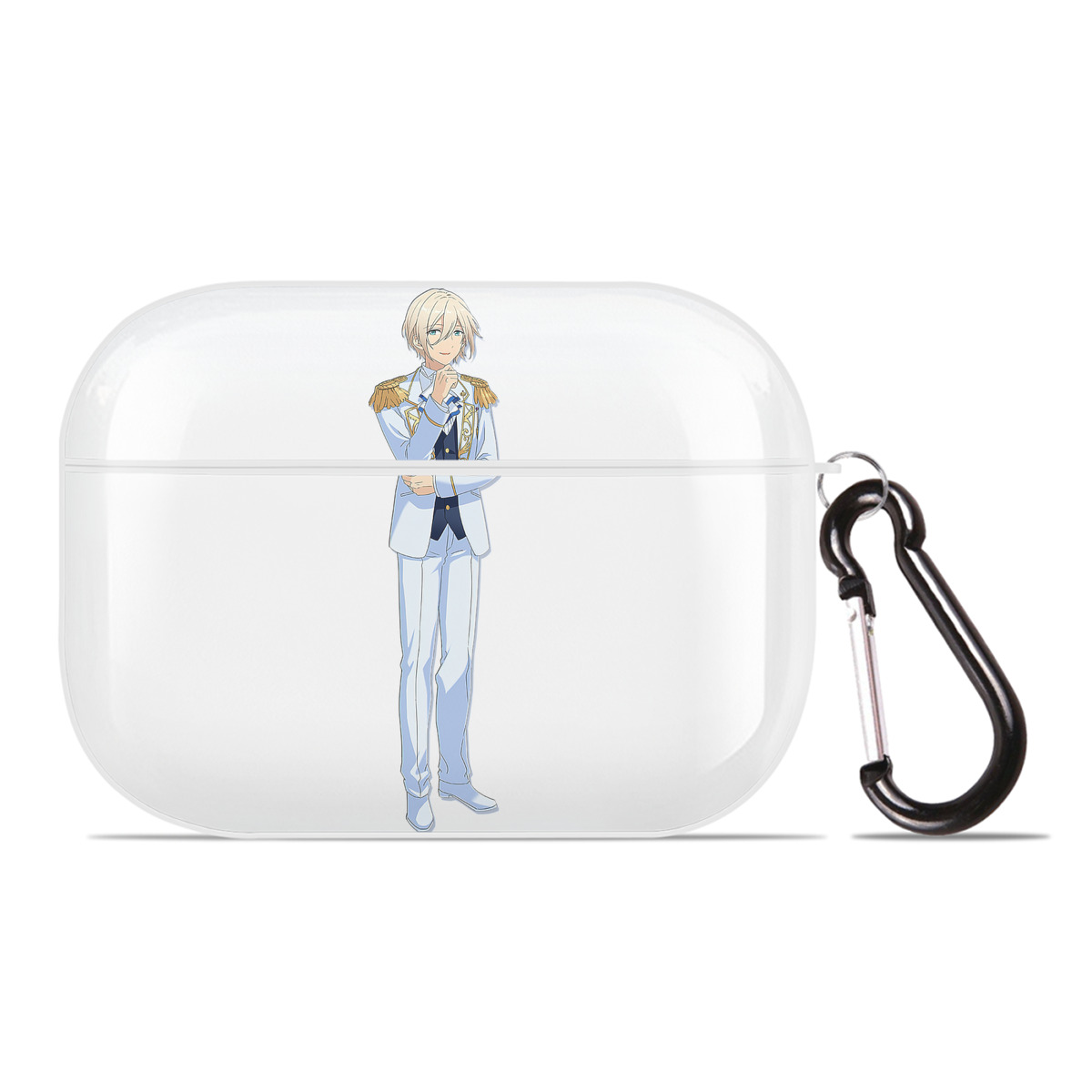 （画像用） あんさんぶるスターズ! Ensemble Stars 【AirPods Pro用】ハードシェル保護ケース 耐衝撃・防指紋・カラビナ付き商品仕様