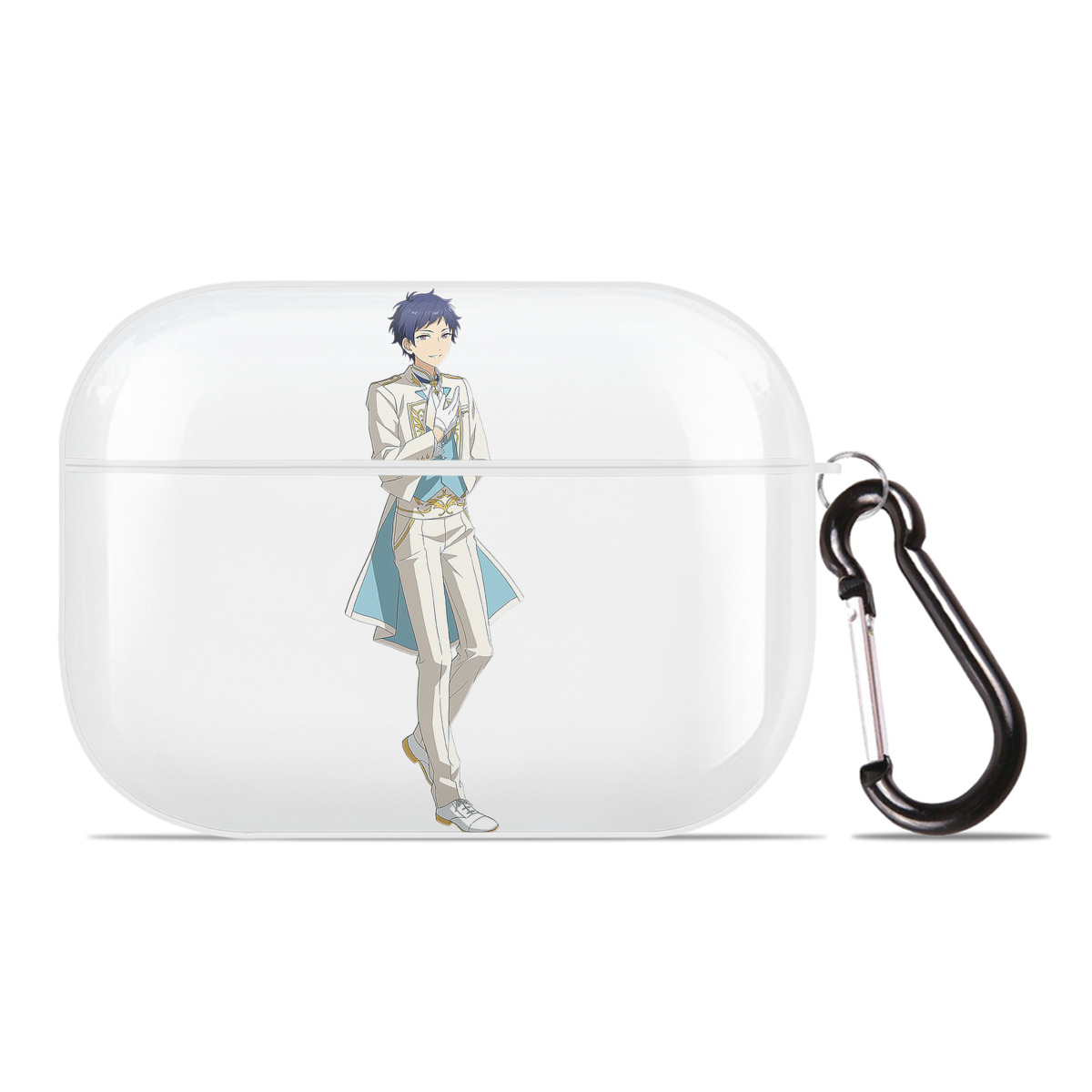（画像用） あんさんぶるスターズ! Ensemble Stars 【AirPods Pro用】ハードシェル保護ケース 耐衝撃・防指紋・カラビナ付き商品仕様