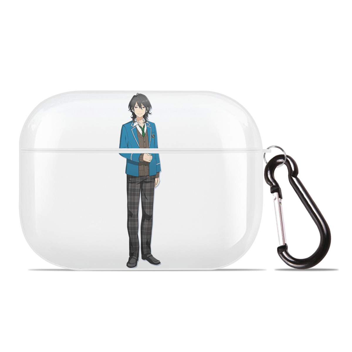 （画像用） あんさんぶるスターズ! Ensemble Stars 【AirPods Pro用】ハードシェル保護ケース 耐衝撃・防指紋・カラビナ付き商品仕様