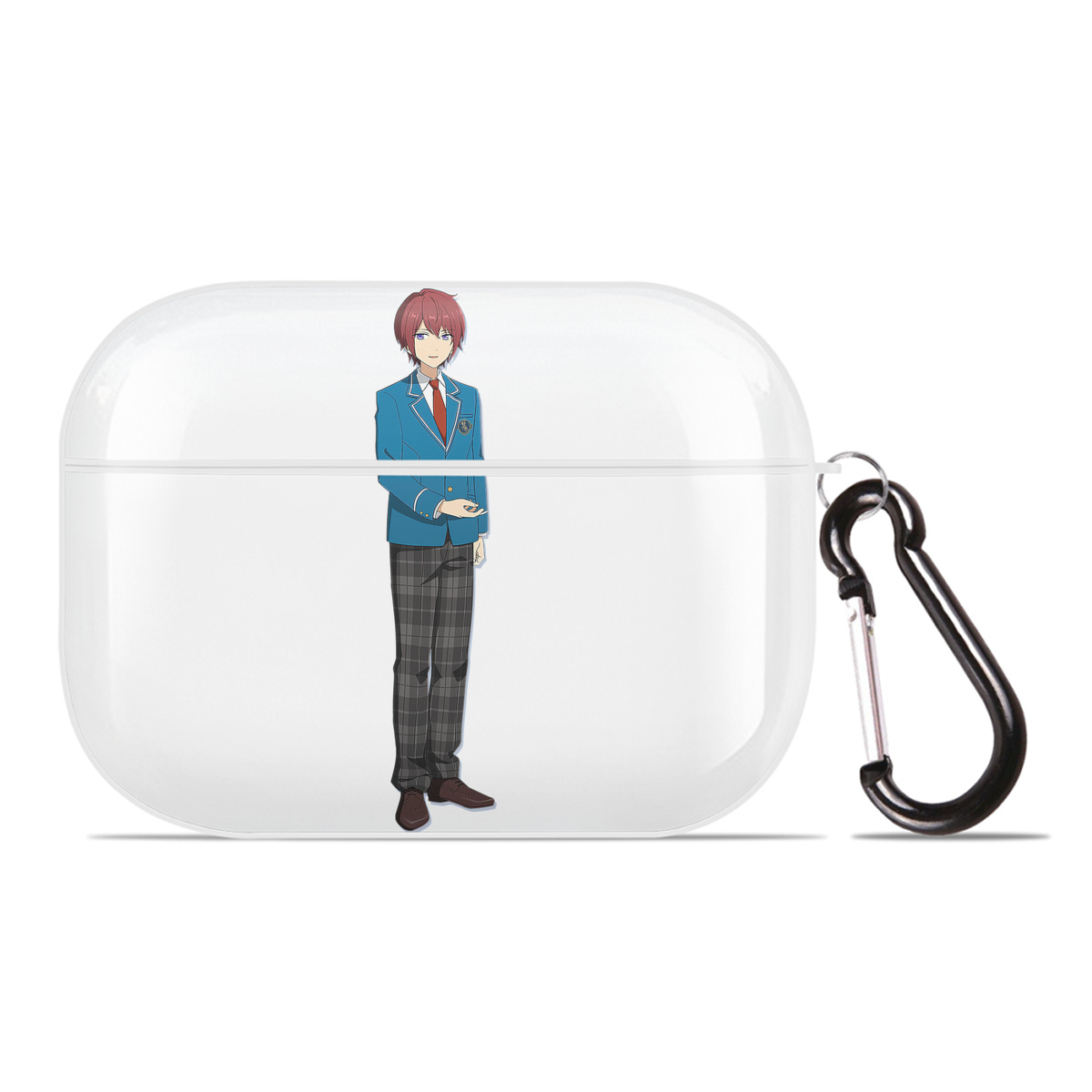 （画像用） あんさんぶるスターズ! Ensemble Stars 【AirPods Pro用】ハードシェル保護ケース 耐衝撃・防指紋・カラビナ付き商品仕様
