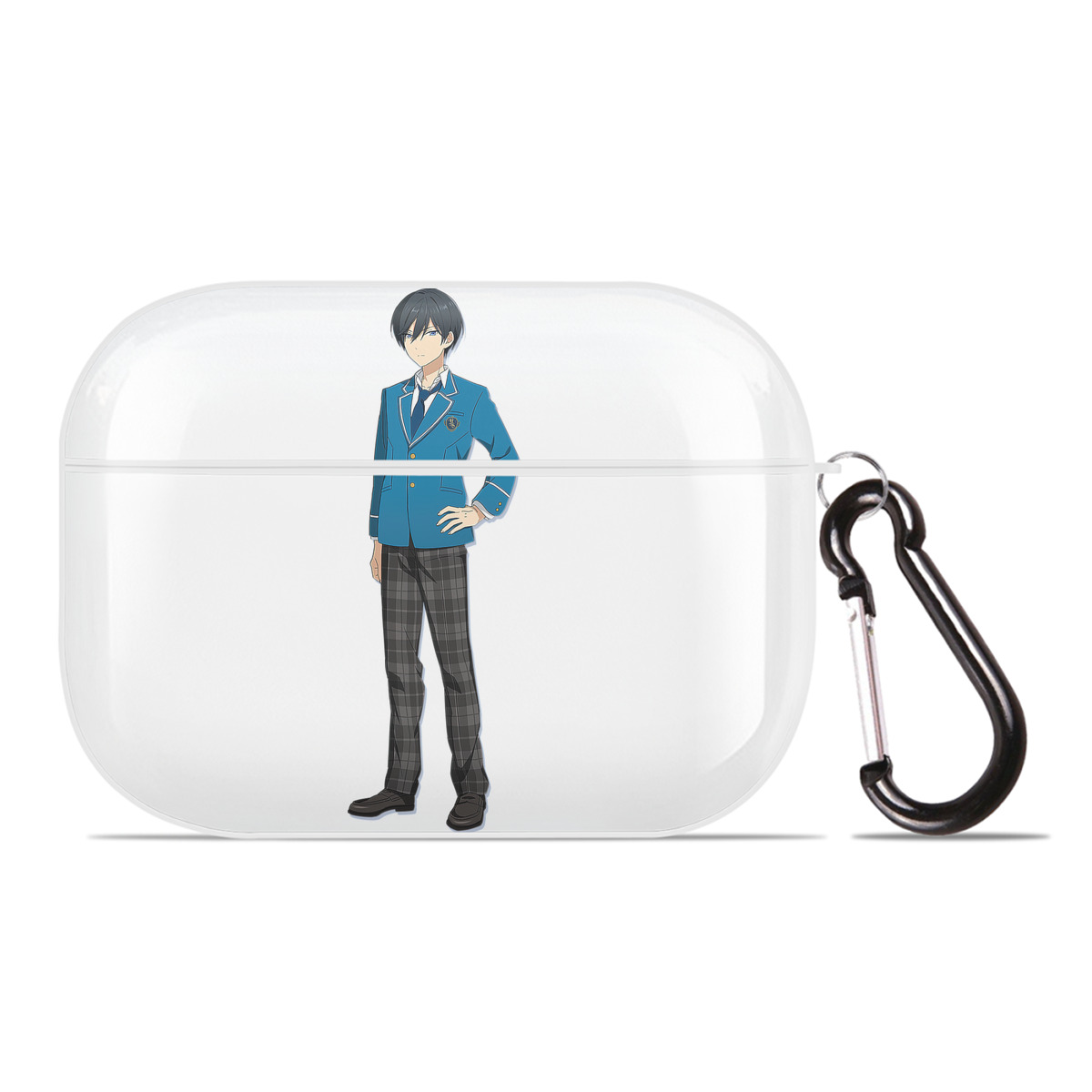 （画像用） あんさんぶるスターズ! Ensemble Stars 【AirPods Pro用】ハードシェル保護ケース 耐衝撃・防指紋・カラビナ付き商品仕様