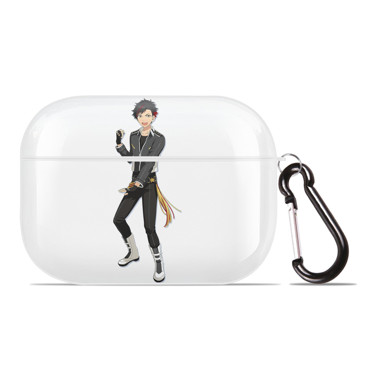 （画像用） あんさんぶるスターズ! Ensemble Stars 【AirPods Pro用】ハードシェル保護ケース 耐衝撃・防指紋・カラビナ付き商品仕様
