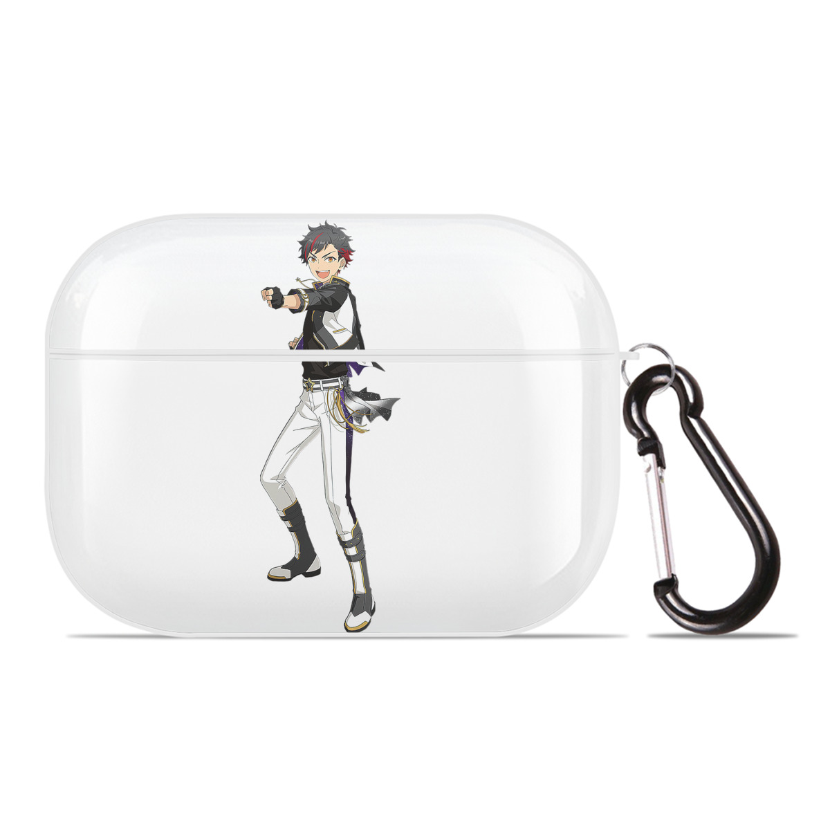 （画像用） あんさんぶるスターズ! Ensemble Stars 【AirPods Pro用】ハードシェル保護ケース 耐衝撃・防指紋・カラビナ付き商品仕様