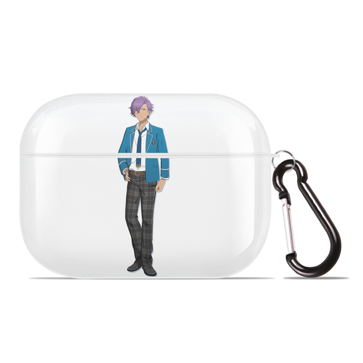 （画像用） あんさんぶるスターズ! Ensemble Stars 【AirPods Pro用】ハードシェル保護ケース 耐衝撃・防指紋・カラビナ付き商品仕様