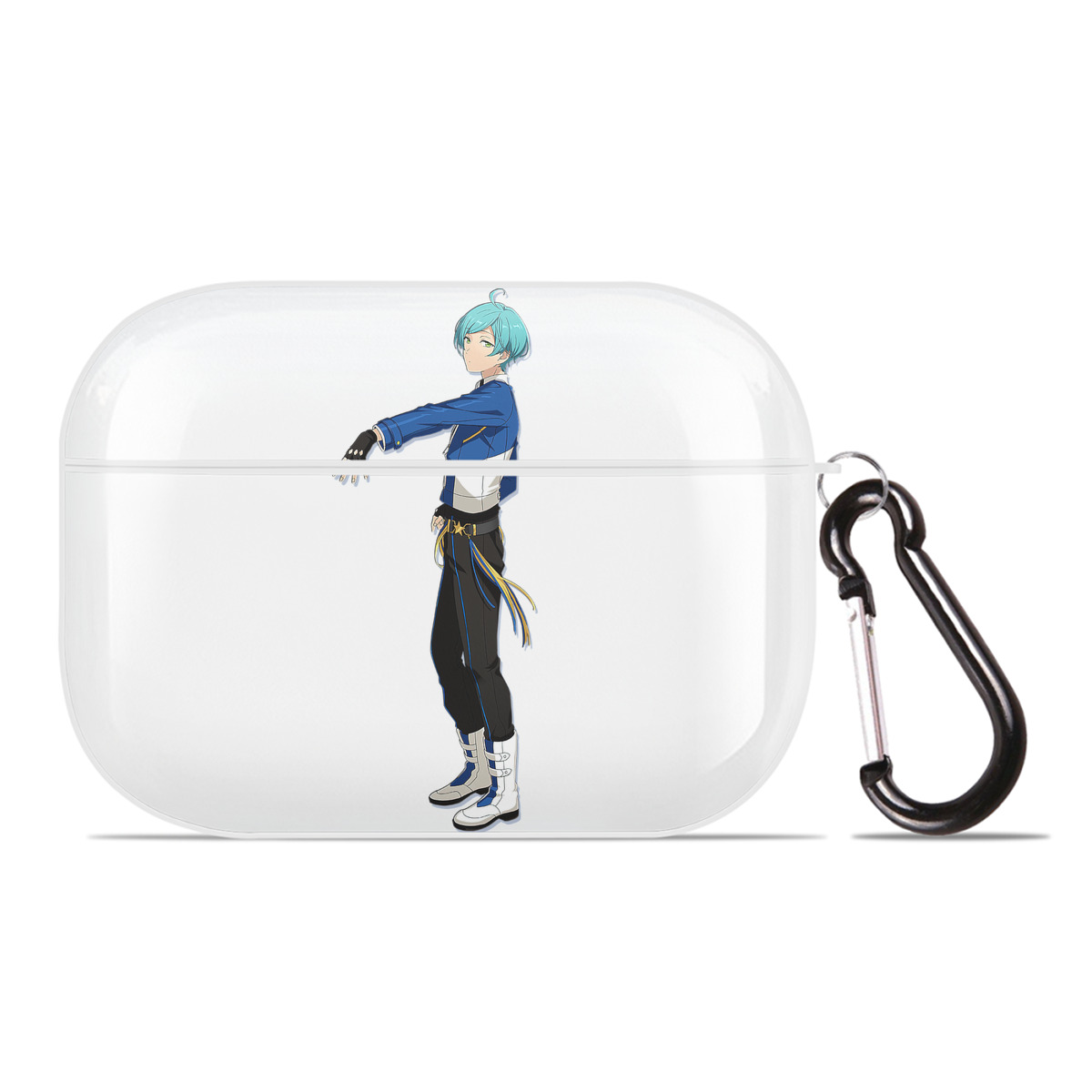（画像用） あんさんぶるスターズ! Ensemble Stars 【AirPods Pro用】ハードシェル保護ケース 耐衝撃・防指紋・カラビナ付き商品仕様
