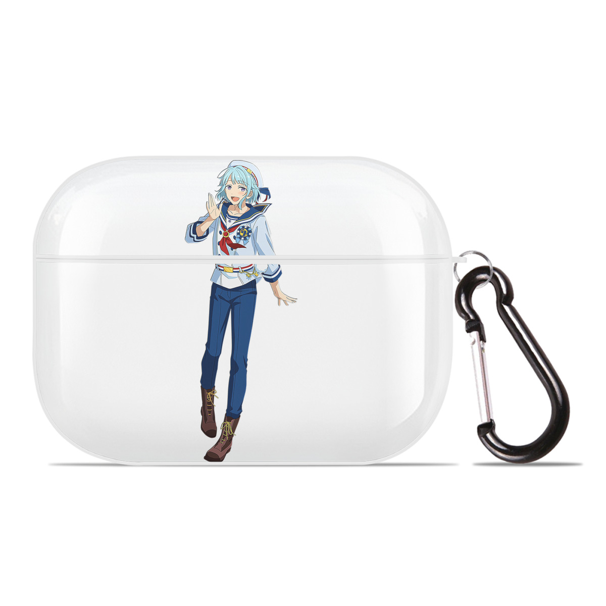 （画像用） あんさんぶるスターズ! Ensemble Stars 【AirPods Pro用】ハードシェル保護ケース 耐衝撃・防指紋・カラビナ付き商品仕様