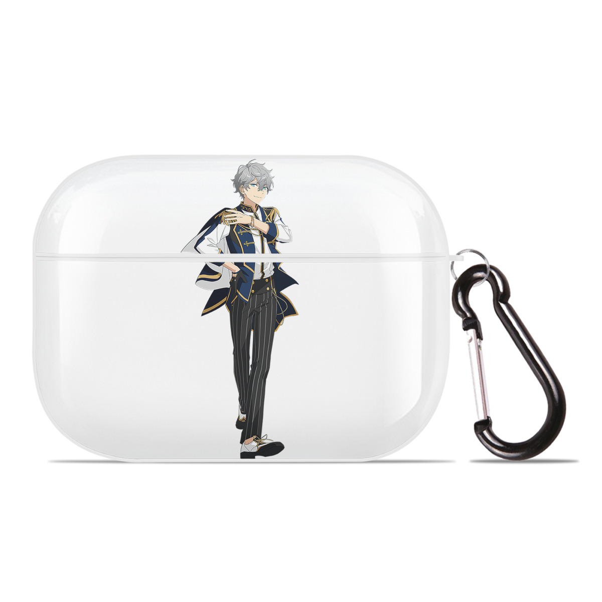（画像用） あんさんぶるスターズ! Ensemble Stars 【AirPods Pro用】ハードシェル保護ケース 耐衝撃・防指紋・カラビナ付き商品仕様