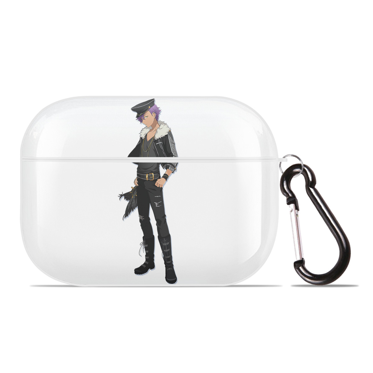 （画像用） あんさんぶるスターズ! Ensemble Stars 【AirPods Pro用】ハードシェル保護ケース 耐衝撃・防指紋・カラビナ付き商品仕様