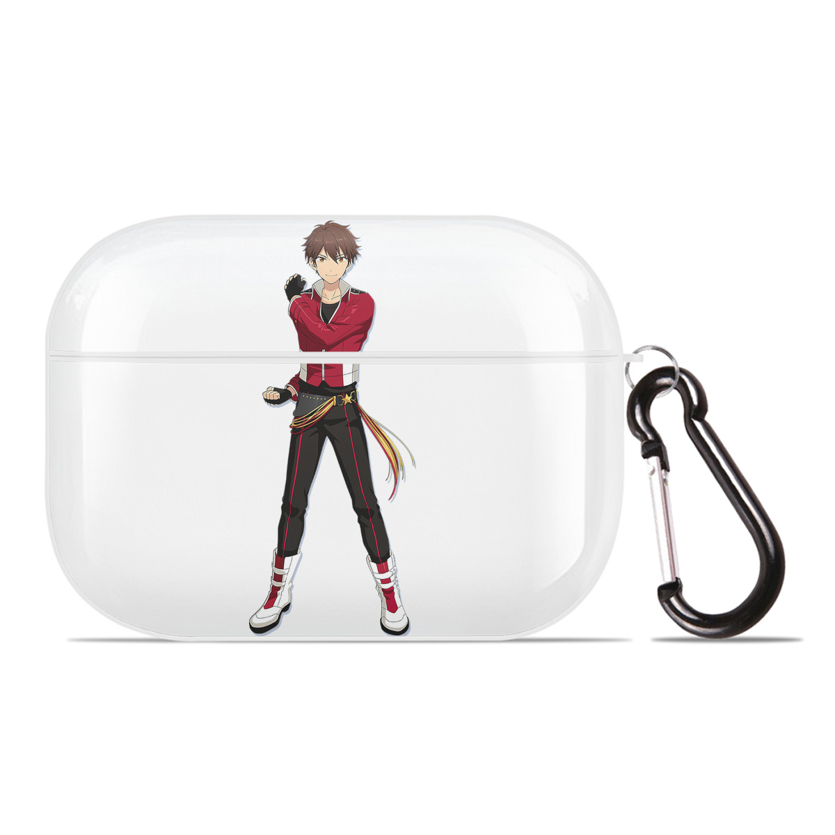 （画像用） あんさんぶるスターズ! Ensemble Stars 【AirPods Pro用】ハードシェル保護ケース 耐衝撃・防指紋・カラビナ付き商品仕様