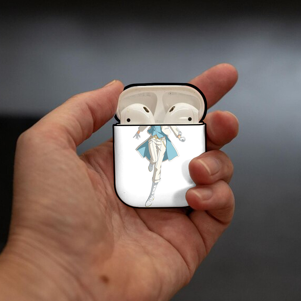 あんさんぶるスターズ! Ensemble Stars AirPods 第2世代保護ケース ハードシェル ブラック 耐衝撃・防指紋・カラビナ付き
