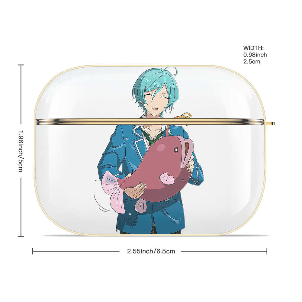 あんさんぶるスターズ! Ensemble Stars 【AirPods Pro用】ハードシェル保護ケース｜耐衝撃・防指紋・カラビナ付き商品仕様