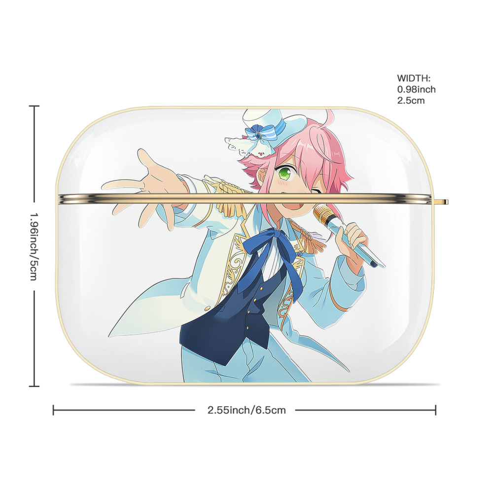 あんさんぶるスターズ! Ensemble Stars 【AirPods Pro用】ハードシェル保護ケース｜耐衝撃・防指紋・カラビナ付き商品仕様