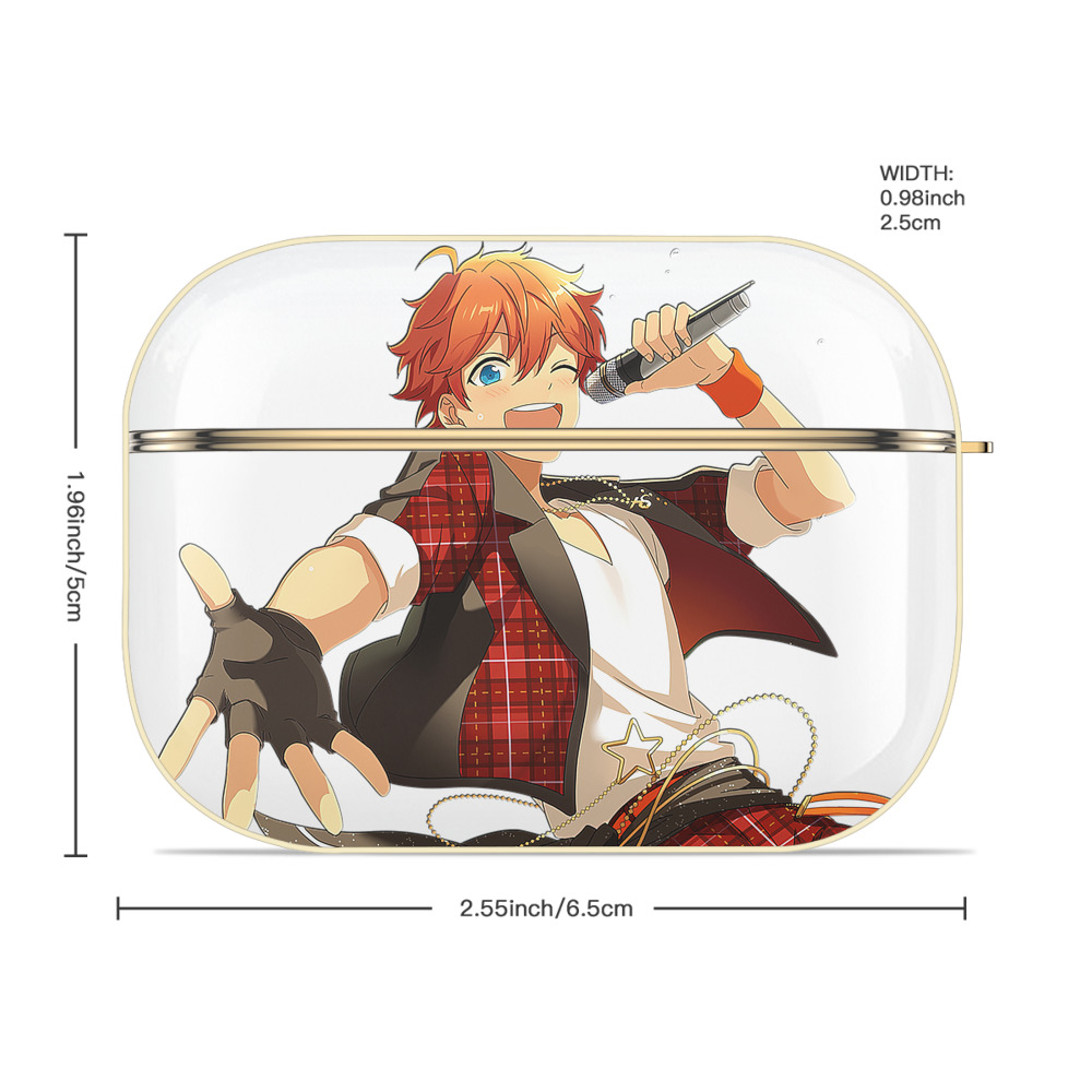 あんさんぶるスターズ! Ensemble Stars 【AirPods Pro用】ハードシェル保護ケース｜耐衝撃・防指紋・カラビナ付き商品仕様