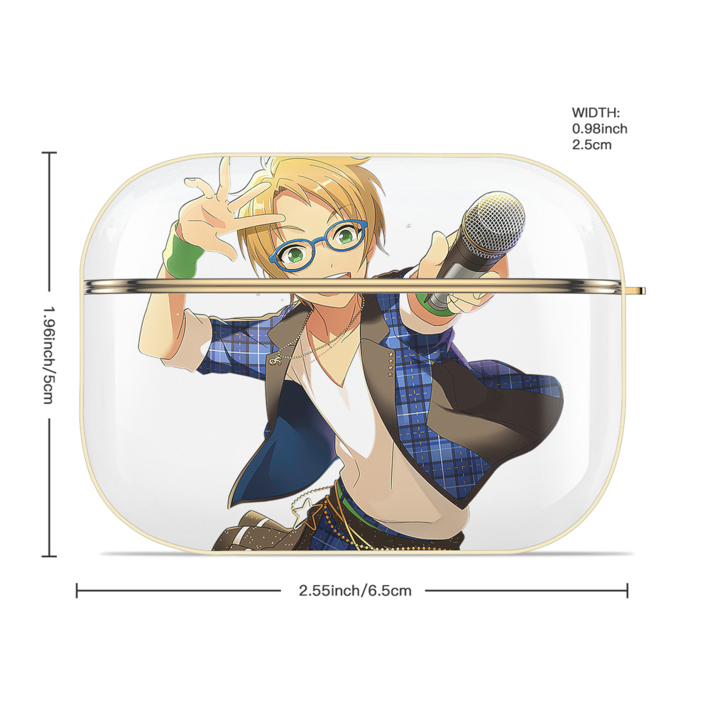 あんさんぶるスターズ! Ensemble Stars 【AirPods Pro用】ハードシェル保護ケース｜耐衝撃・防指紋・カラビナ付き商品仕様