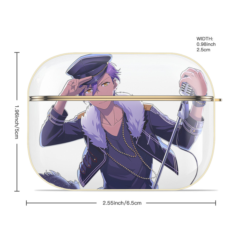 あんさんぶるスターズ! Ensemble Stars 【AirPods Pro用】ハードシェル保護ケース｜耐衝撃・防指紋・カラビナ付き商品仕様