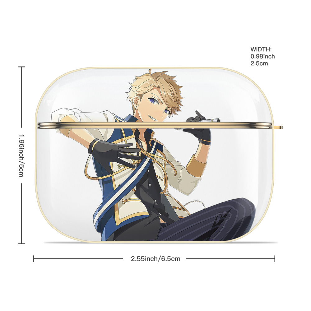あんさんぶるスターズ! Ensemble Stars 【AirPods Pro用】ハードシェル保護ケース｜耐衝撃・防指紋・カラビナ付き商品仕様