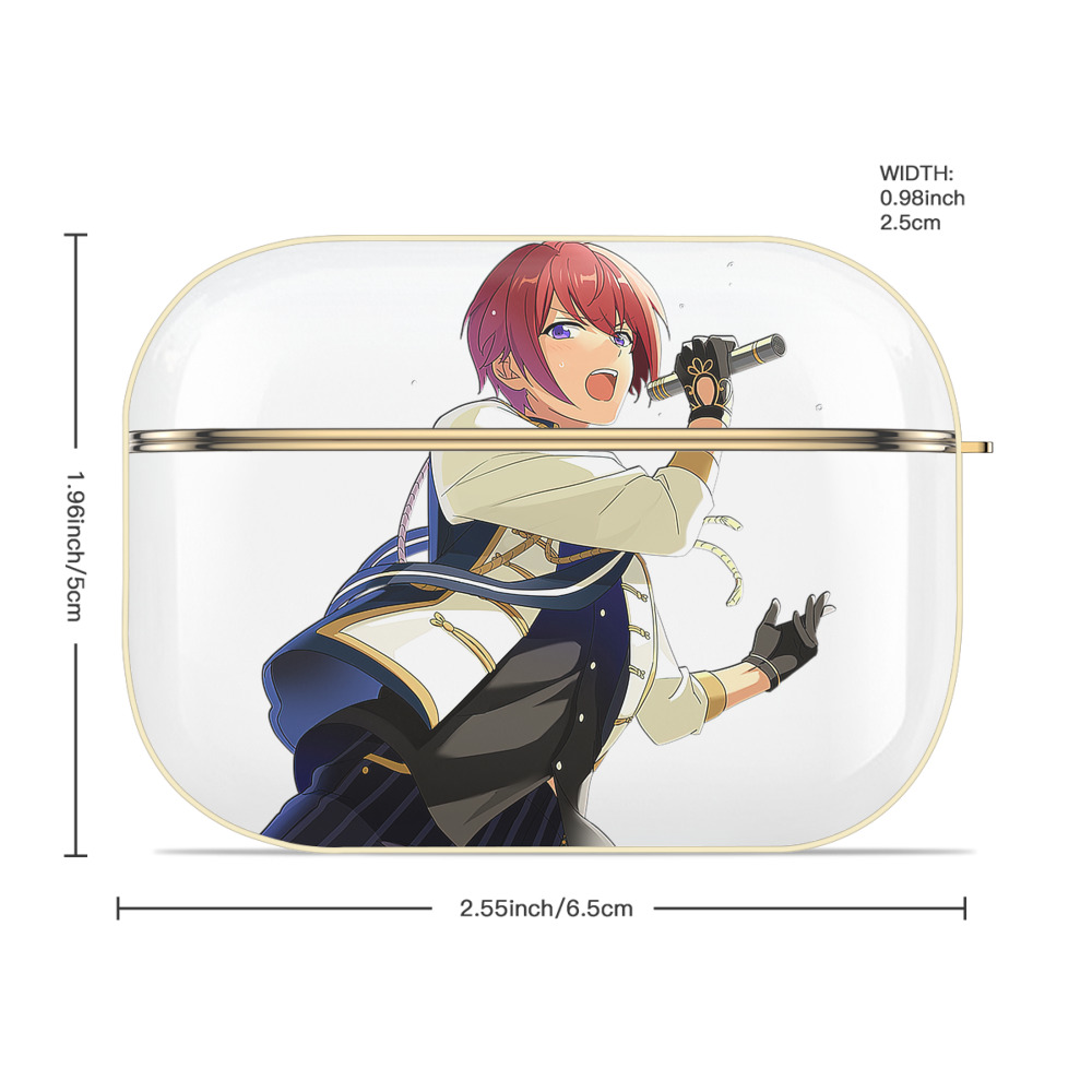 あんさんぶるスターズ! Ensemble Stars 【AirPods Pro用】ハードシェル保護ケース｜耐衝撃・防指紋・カラビナ付き商品仕様
