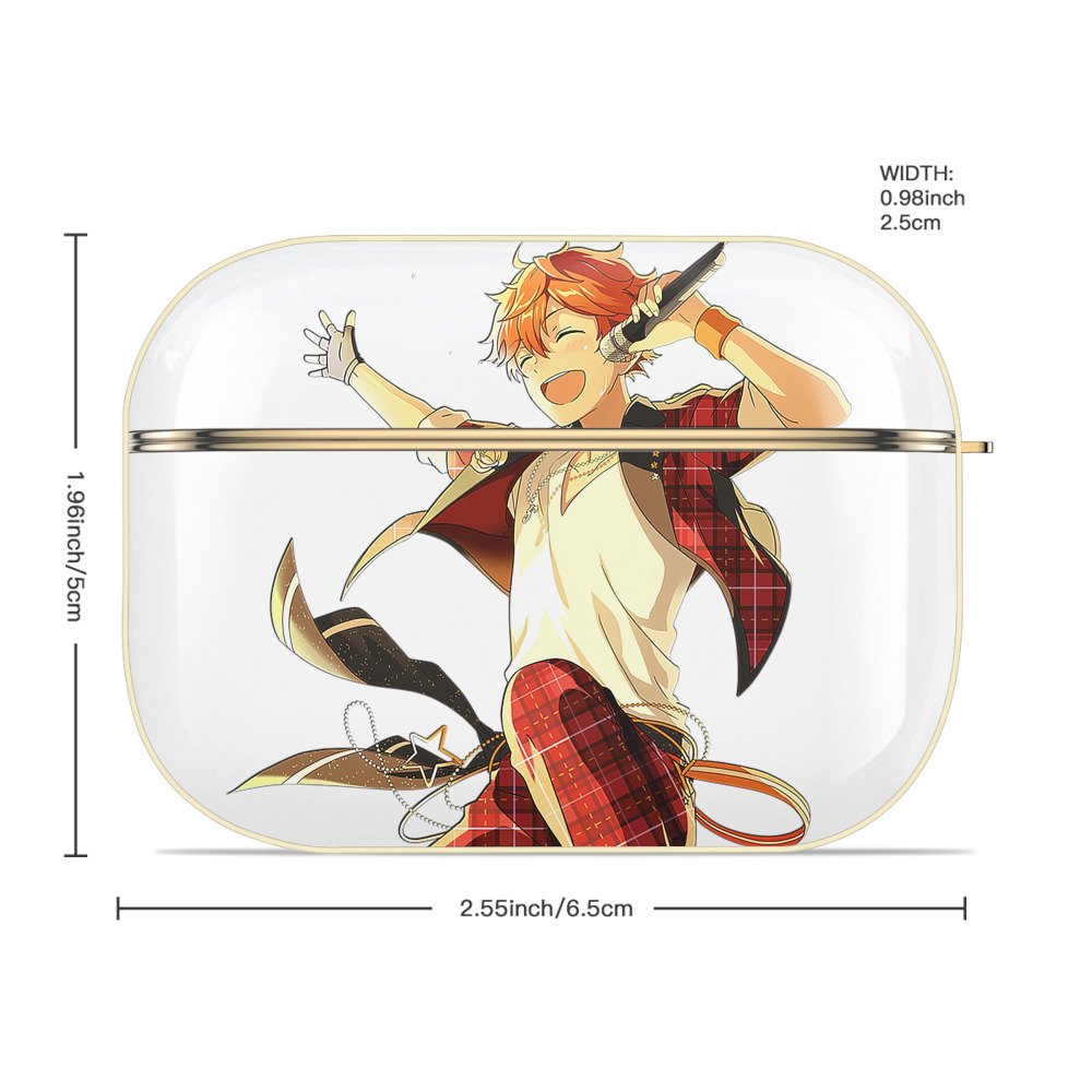 あんさんぶるスターズ! Ensemble Stars 【AirPods Pro用】ハードシェル保護ケース｜耐衝撃・防指紋・カラビナ付き商品仕様