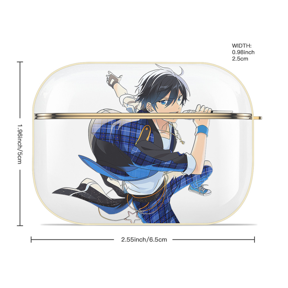 あんさんぶるスターズ! Ensemble Stars 【AirPods Pro用】ハードシェル保護ケース｜耐衝撃・防指紋・カラビナ付き商品仕様
