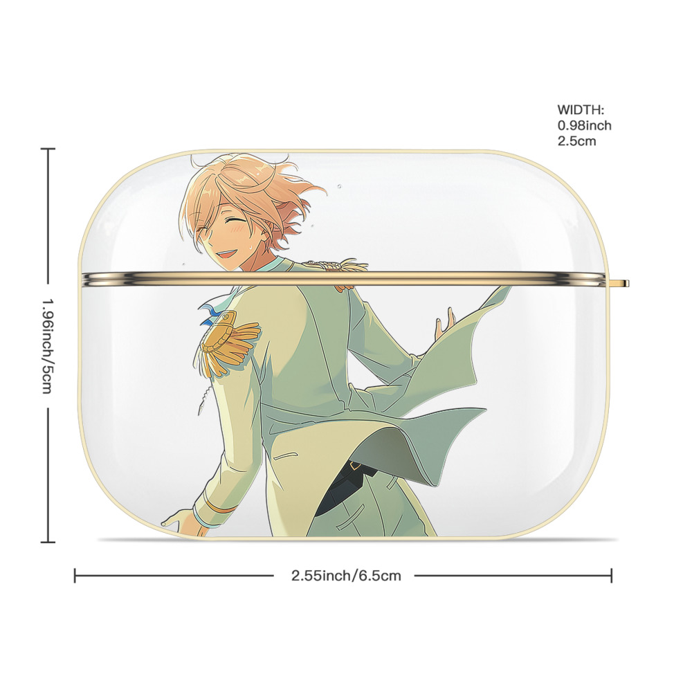 あんさんぶるスターズ! Ensemble Stars 【AirPods Pro用】ハードシェル保護ケース｜耐衝撃・防指紋・カラビナ付き商品仕様