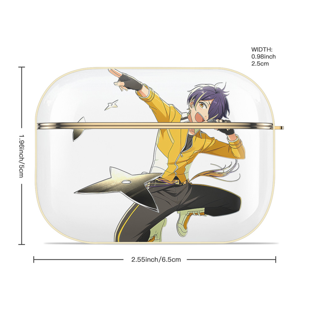 あんさんぶるスターズ! Ensemble Stars 【AirPods Pro用】ハードシェル保護ケース｜耐衝撃・防指紋・カラビナ付き商品仕様
