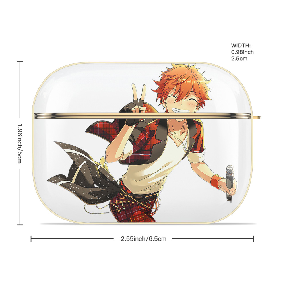 あんさんぶるスターズ! Ensemble Stars 【AirPods Pro用】ハードシェル保護ケース｜耐衝撃・防指紋・カラビナ付き商品仕様