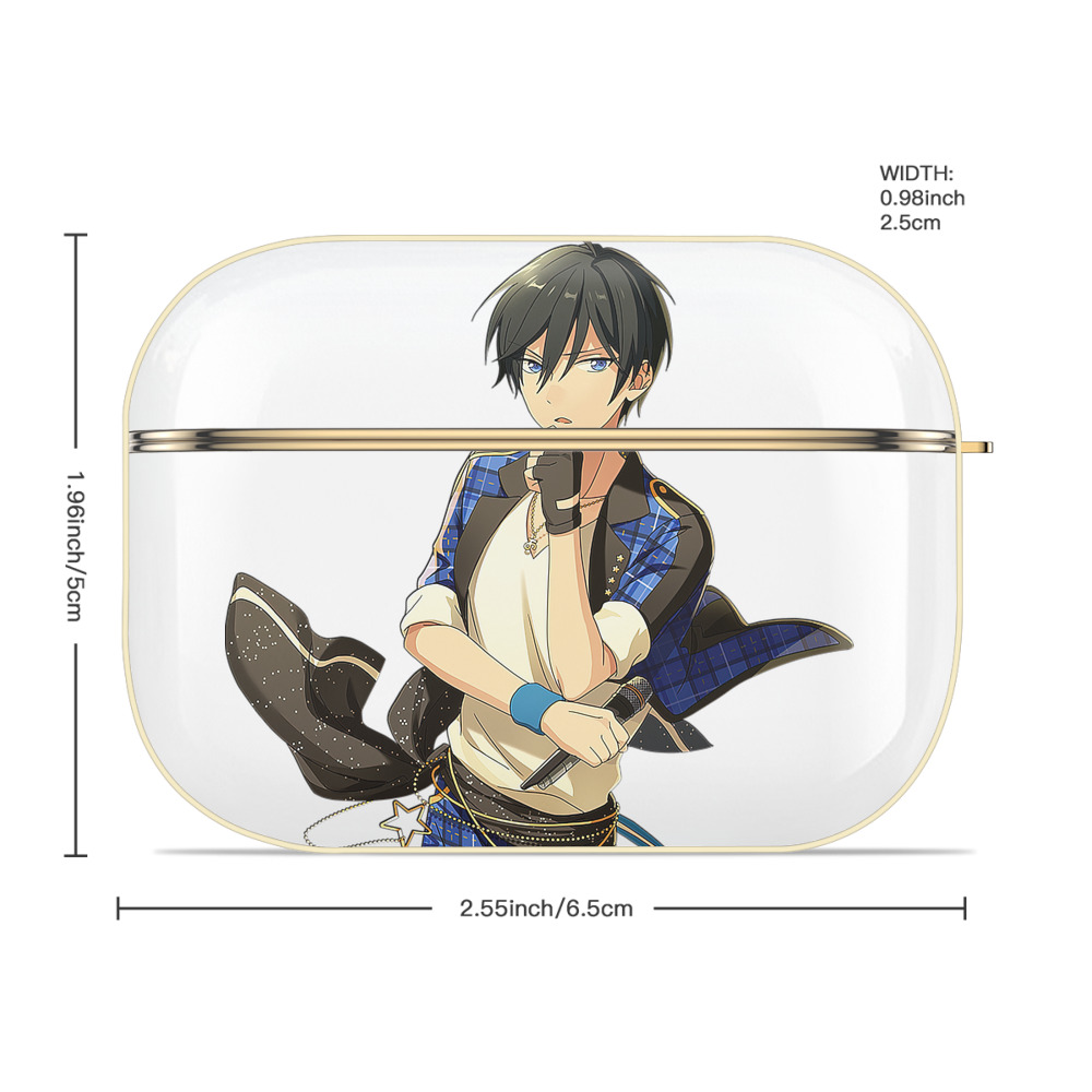 あんさんぶるスターズ! Ensemble Stars 【AirPods Pro用】ハードシェル保護ケース｜耐衝撃・防指紋・カラビナ付き商品仕様