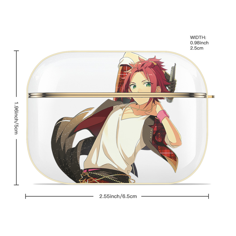 あんさんぶるスターズ! Ensemble Stars 【AirPods Pro用】ハードシェル保護ケース｜耐衝撃・防指紋・カラビナ付き商品仕様