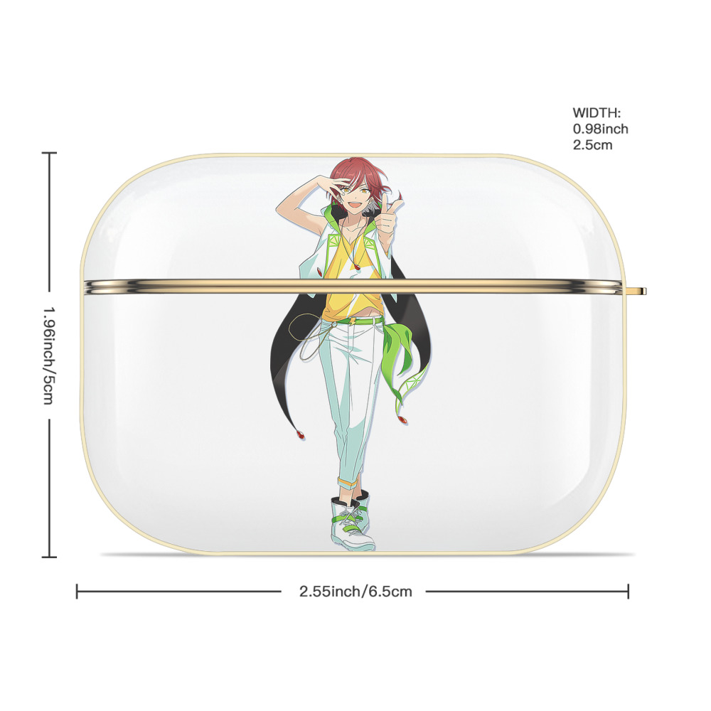 あんさんぶるスターズ! Ensemble Stars 【AirPods Pro用】ハードシェル保護ケース｜耐衝撃・防指紋・カラビナ付き商品仕様