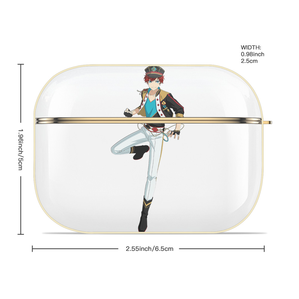 あんさんぶるスターズ! Ensemble Stars 【AirPods Pro用】ハードシェル保護ケース｜耐衝撃・防指紋・カラビナ付き商品仕様