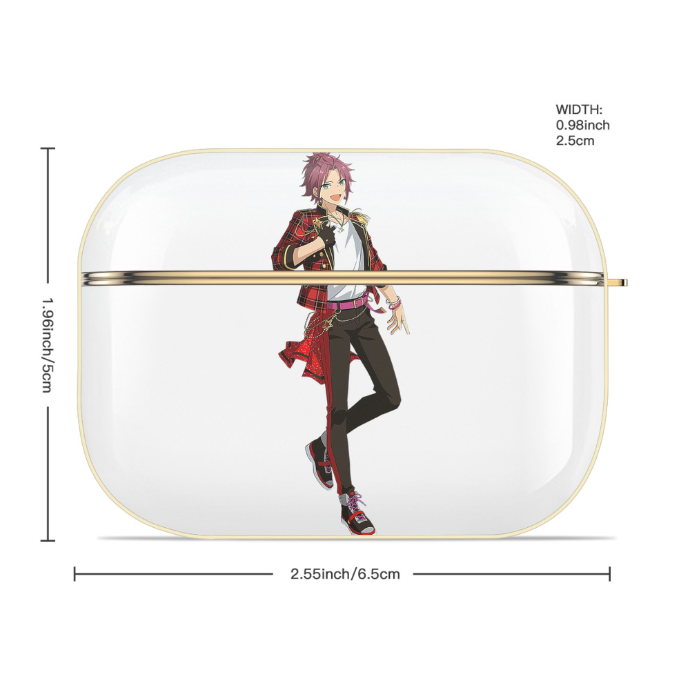 あんさんぶるスターズ! Ensemble Stars 【AirPods Pro用】ハードシェル保護ケース｜耐衝撃・防指紋・カラビナ付き商品仕様