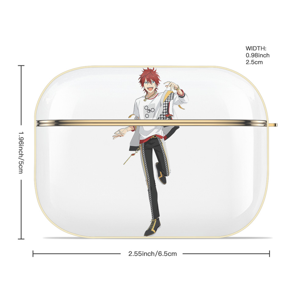 あんさんぶるスターズ! Ensemble Stars 【AirPods Pro用】ハードシェル保護ケース｜耐衝撃・防指紋・カラビナ付き商品仕様