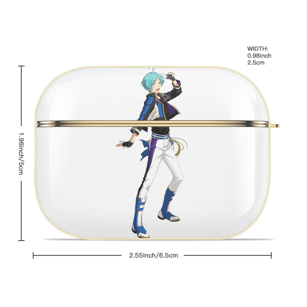 あんさんぶるスターズ! Ensemble Stars 【AirPods Pro用】ハードシェル保護ケース｜耐衝撃・防指紋・カラビナ付き商品仕様