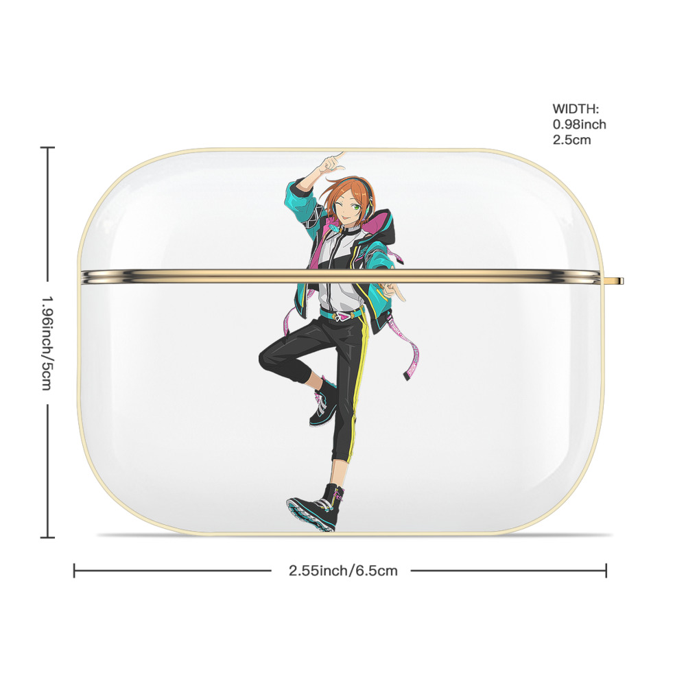 あんさんぶるスターズ! Ensemble Stars 【AirPods Pro用】ハードシェル保護ケース｜耐衝撃・防指紋・カラビナ付き商品仕様